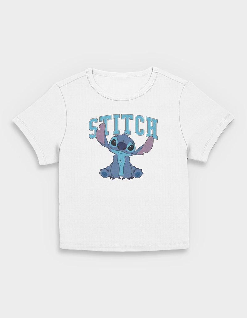 LILO & STITCH Happy Stitch Womens Baby Tee image number 0