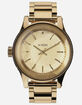 NIXON Facet Gold Watch image number 1