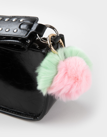 FULL TILT Fluffy Peach Bag Charm Alternative Image