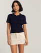 RSQ Womens Low Rise Cargo Mini Skirt image number 1