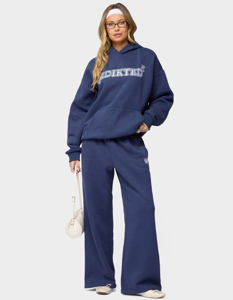 EDIKTED Glitter Girl Sweatpants image number 4