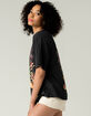RVCA Mira Flora Womens Boyfriend Tee image number 3
