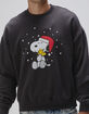 RSQ x Peanuts Snow Mens Oversized Crewneck Sweatshirt image number 6