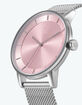 ADIDAS DISTRICT_M1 Silver & Pink Watch image number 2