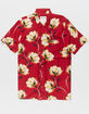 VSTR Zoom Floral Mens Button Up Shirt image number 1