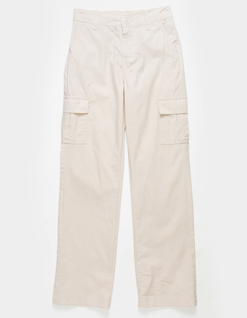 FULL TILT Elastic Waist Girls Cargo Pants image number 1