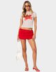 EDIKTED Aloha Sheer Mesh Tee image number 2