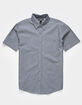RSQ Boys Solid Chambray Button Up Shirt image number 1