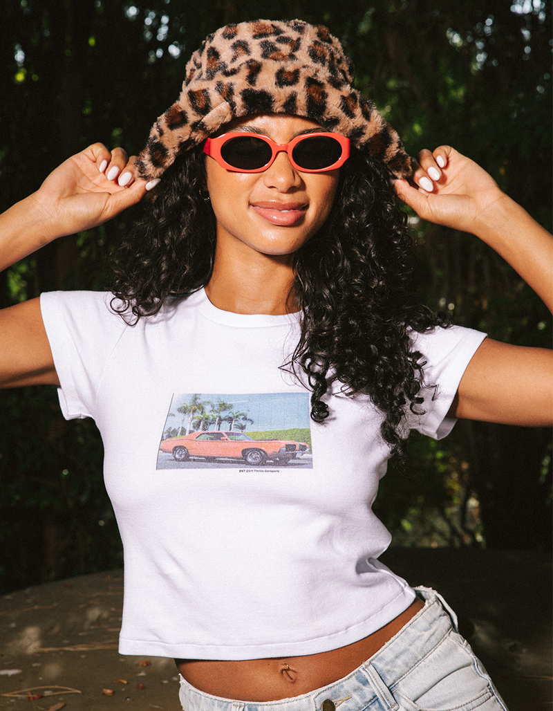 THRILLS Tribute To Chaos Womens Baby Tee image number 0