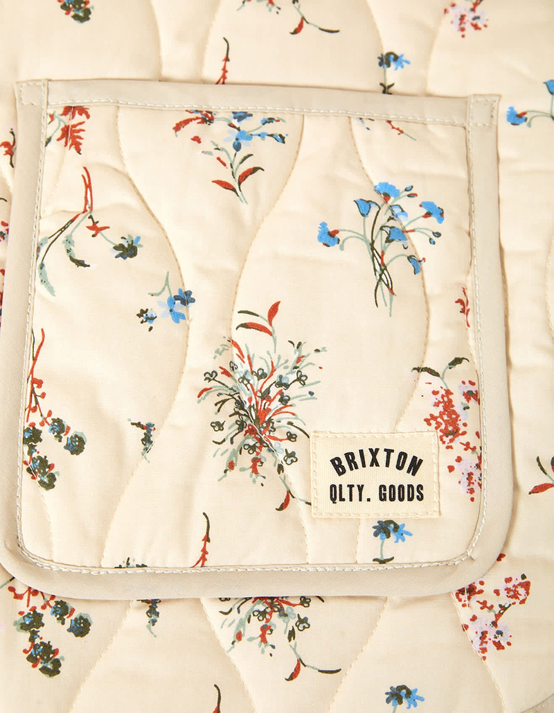 BRIXTON Field Womens Floral Quilted Vest image number 2