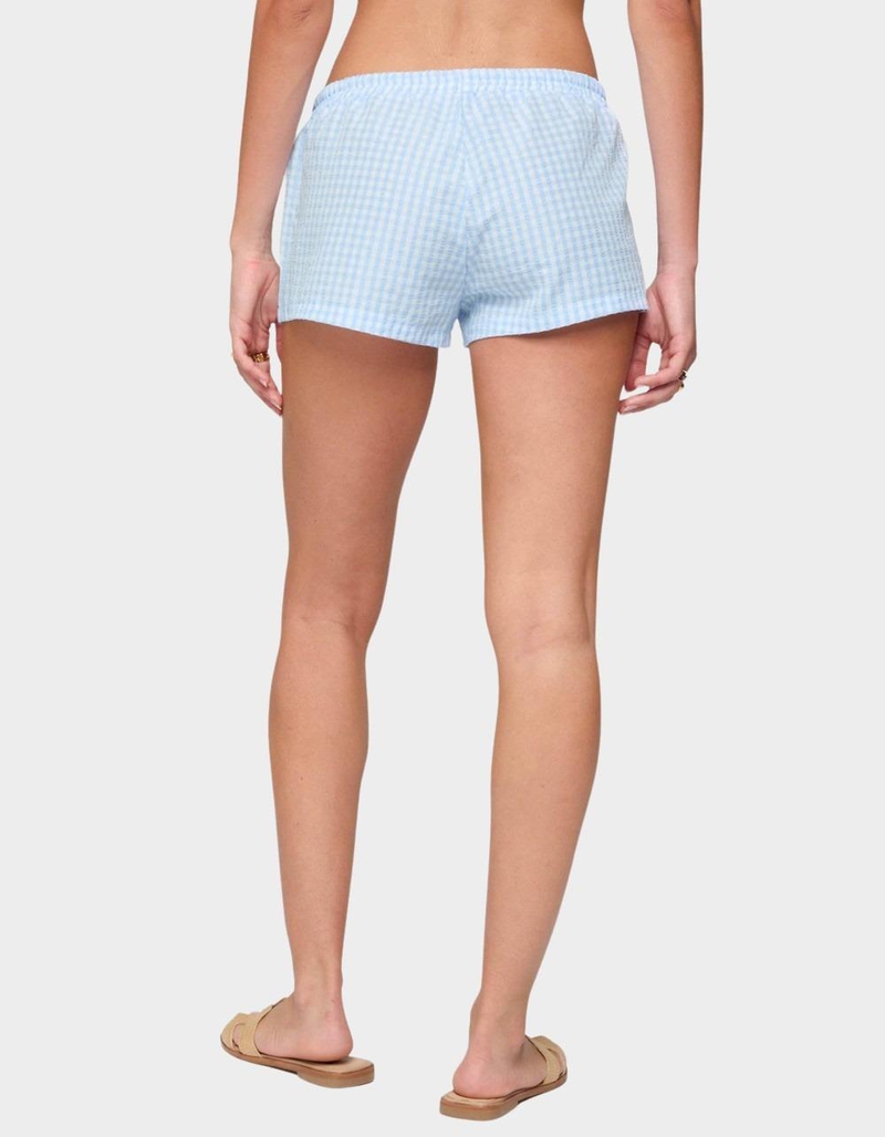 EDIKTED Yaffa Gingham Shorts image number 2