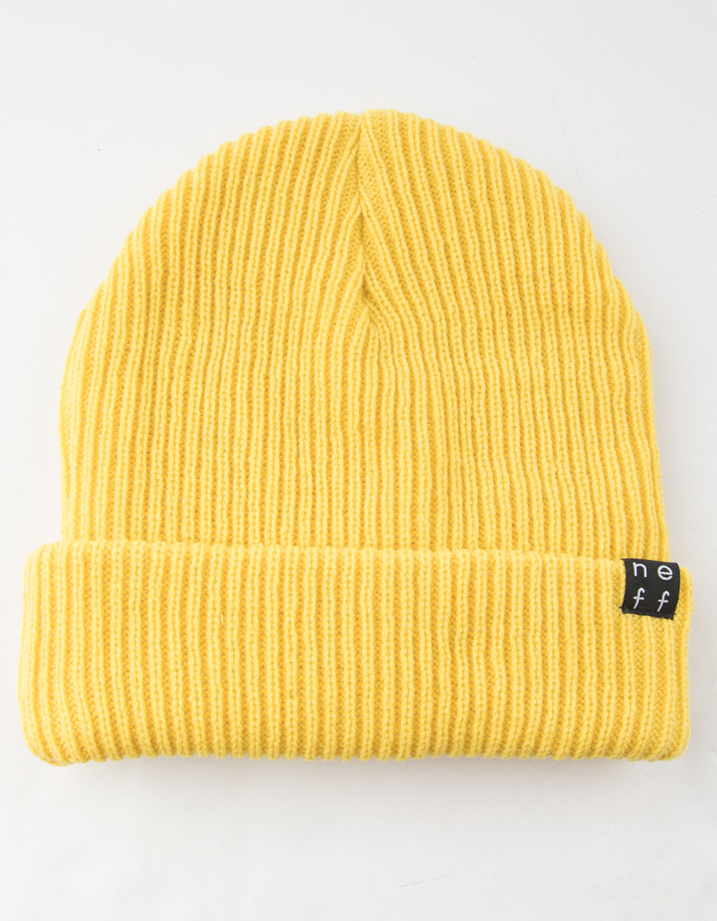 NEFF Serge Yellow Beanie image number 0
