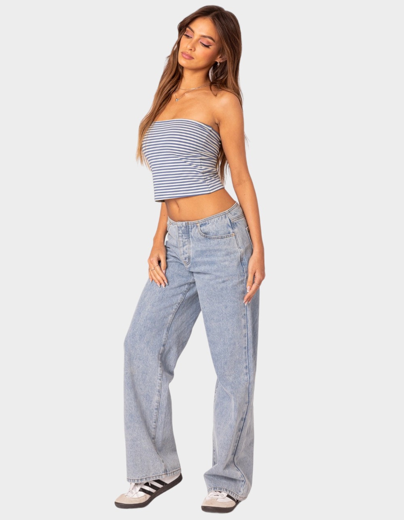 EDIKTED Lilah Striped Tube Top image number 3