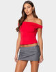 EDIKTED Lisa Fold Over Top image number 3