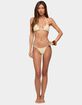 EDIKTED Evana Bead Triangle Bikini Top image number 4