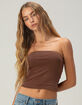 BOZZOLO Polka Dot Womens Tube Top image number 1