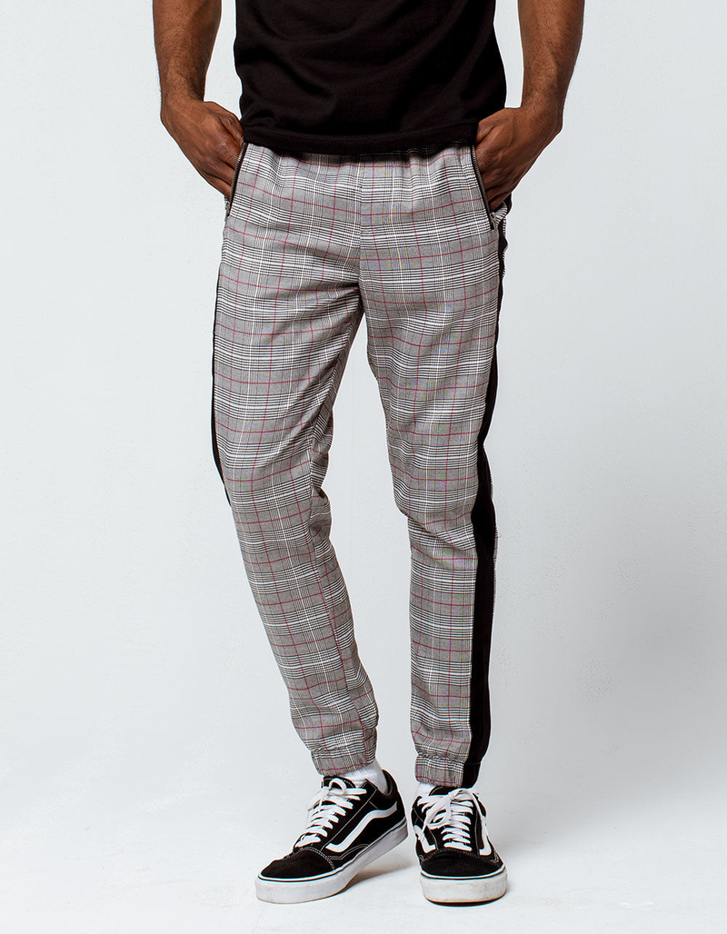 EAST POINTE Plaid Mens Jogger Pants image number 1
