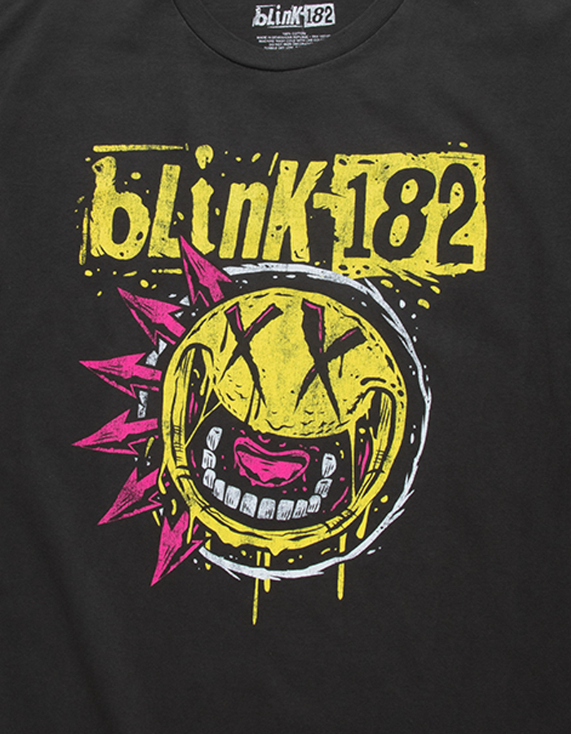 BLINK 182 Smiley Logo Mens Tee image number 1