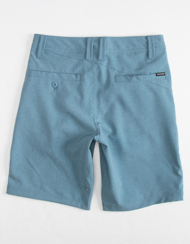 VOLCOM Frickin Static Boys Light Blue Hybrid Shorts image number 1