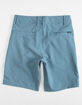 VOLCOM Frickin Static Boys Light Blue Hybrid Shorts image number 2