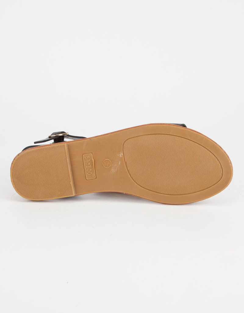 BAMBOO Ankle Strap Womens Sandals image number 3