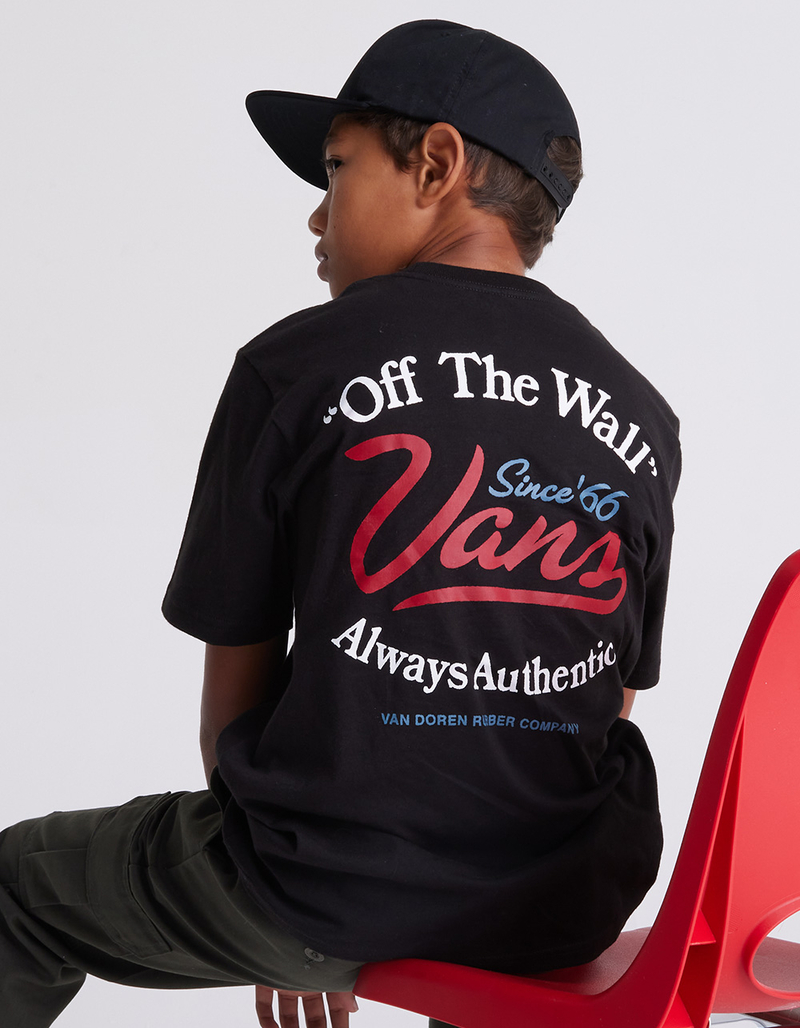 VANS Gas Station Boys Tee image number 0