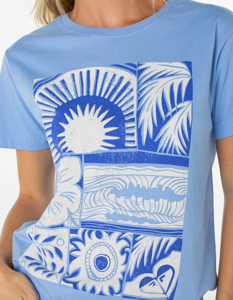 ROXY Beach Things Womens Boyfriend Tee image number 3
