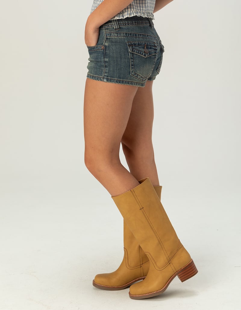 RSQ Womens Low Rise Micro Shorts image number 2