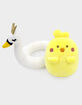 ANIROLLZ Chickiroll Swan Floatie 6" Plush Toy image number 1