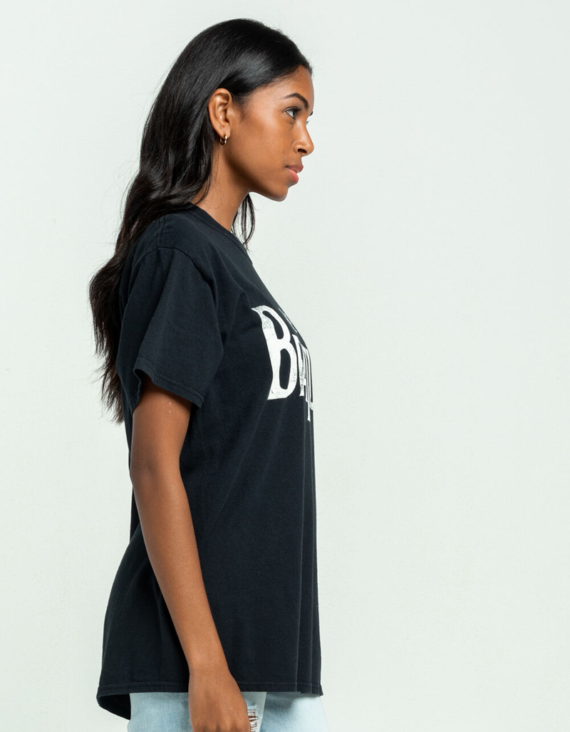 THE BEATLES Logo Womens Oversized T-Shirt image number 1