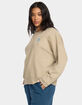 BILLABONG Palmin Camp Womens Crewneck Sweatshirt image number 4