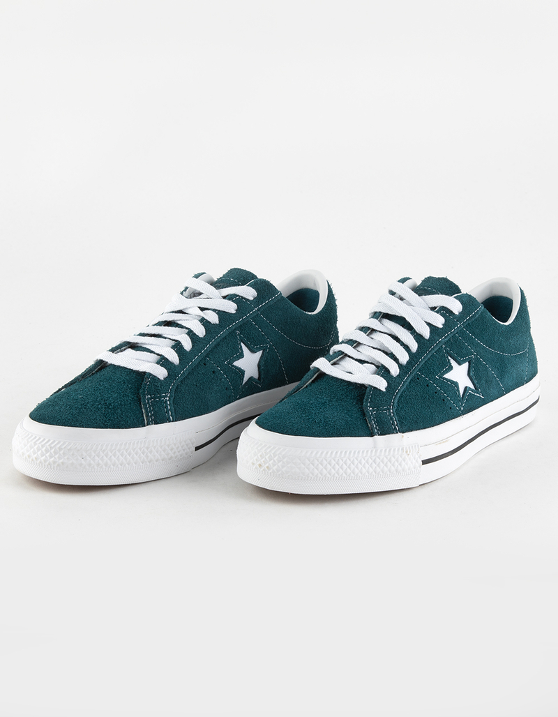 CONVERSE One Star Pro Vintage Suede Mens Shoes TURQUOISE Tillys