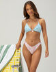 MALIBU SKYYE Tropical Paradise Reversible V Bikini Bottoms image number 1