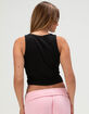 HEART & HIPS Narrow Strap Womens Tank Top image number 4