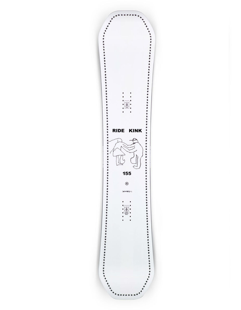 RIDE SNOWBOARDS Kink Wide Snowboard image number 1