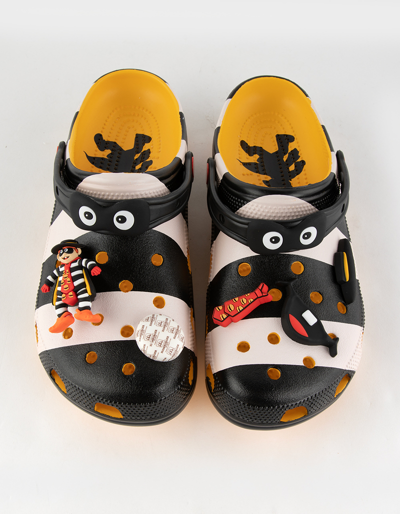 CROCS x McDonald's Hamburglar Classic Unisex Clogs image number 4