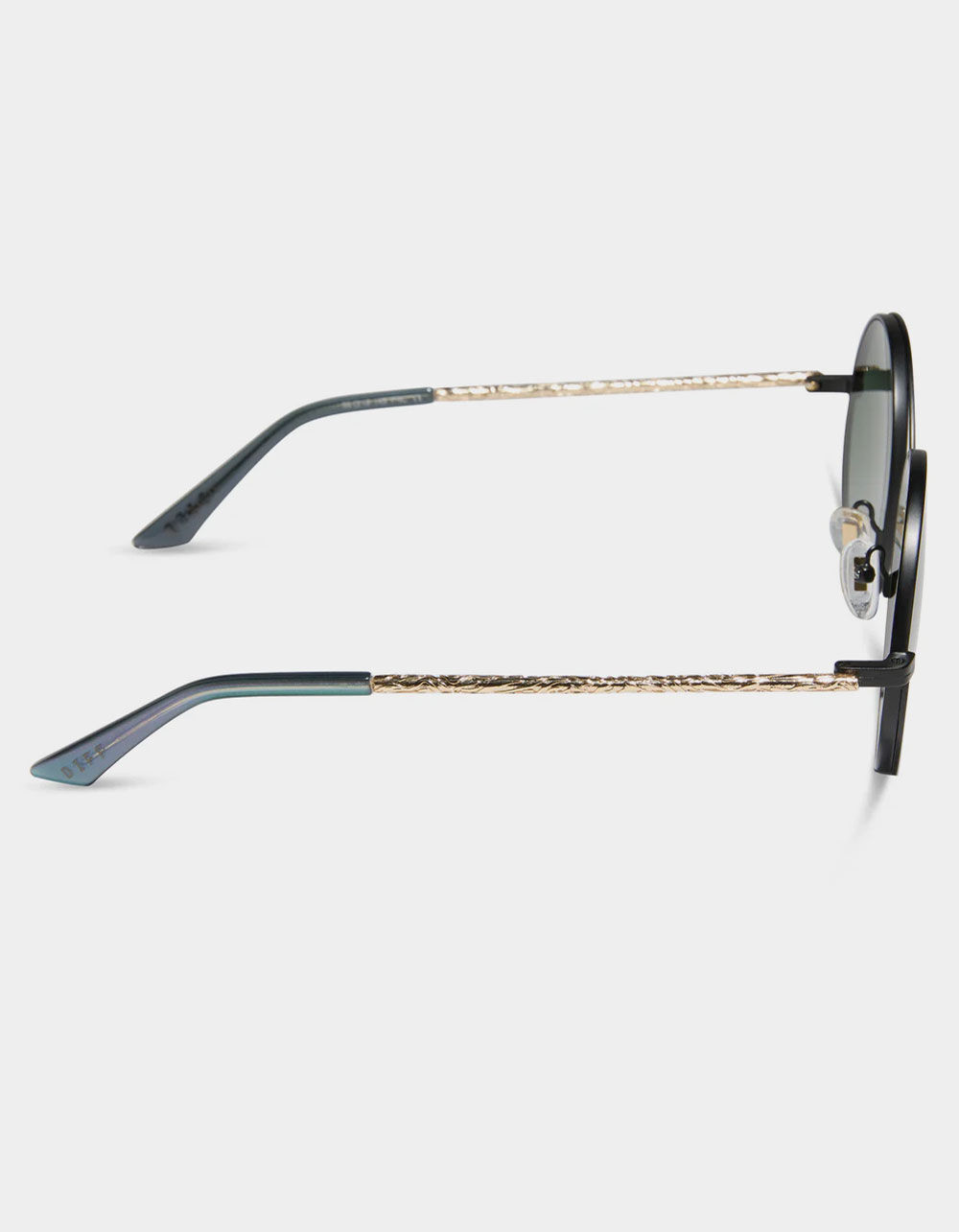 DIFF EYEWEAR x Wicked Elphaba Wire Frame Sunglasses - BLACK - ONE