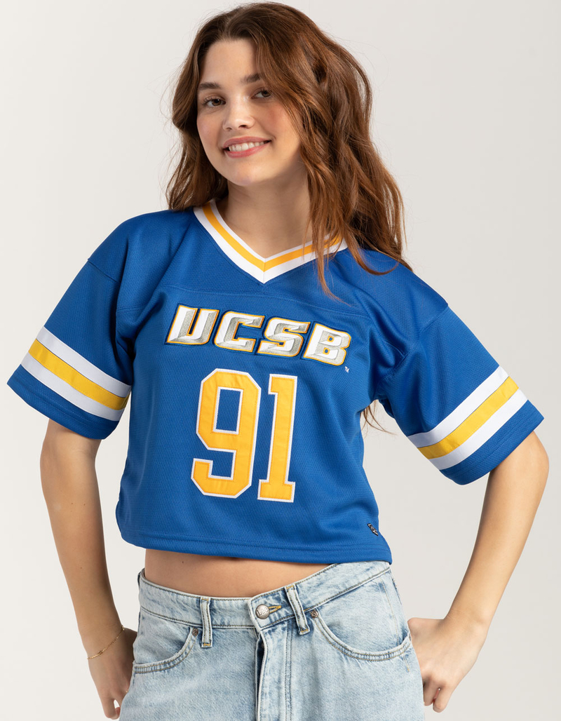 HYPE AND VICE UCSB Womens Football Jersey image number 0