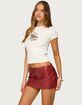EDIKTED Western Graphic Tee image number 4