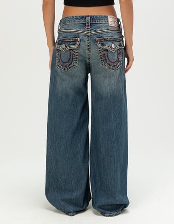 TRUE RELIGION Jessie Super T Womens Baggy Jeans Alternative Image