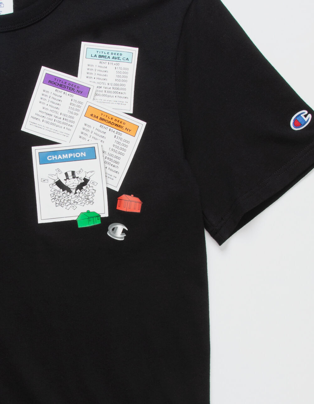 CHAMPION x Monopoly Property Mens Tee - BLACK | Tillys