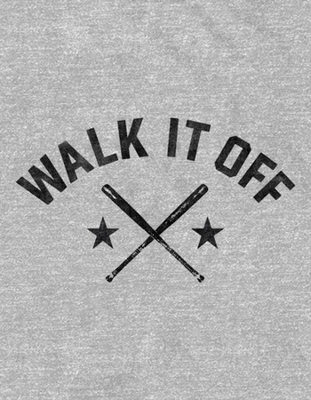 BASEBALL Walk It Off Womens Skimmer Tee Alternative Image