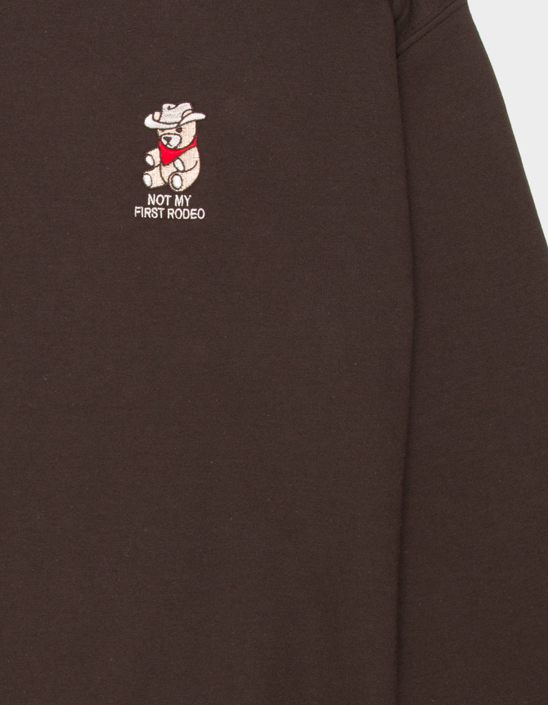 RIOT SOCIETY Not My First Rodeo Mens Crewneck Sweatshirt image number 1