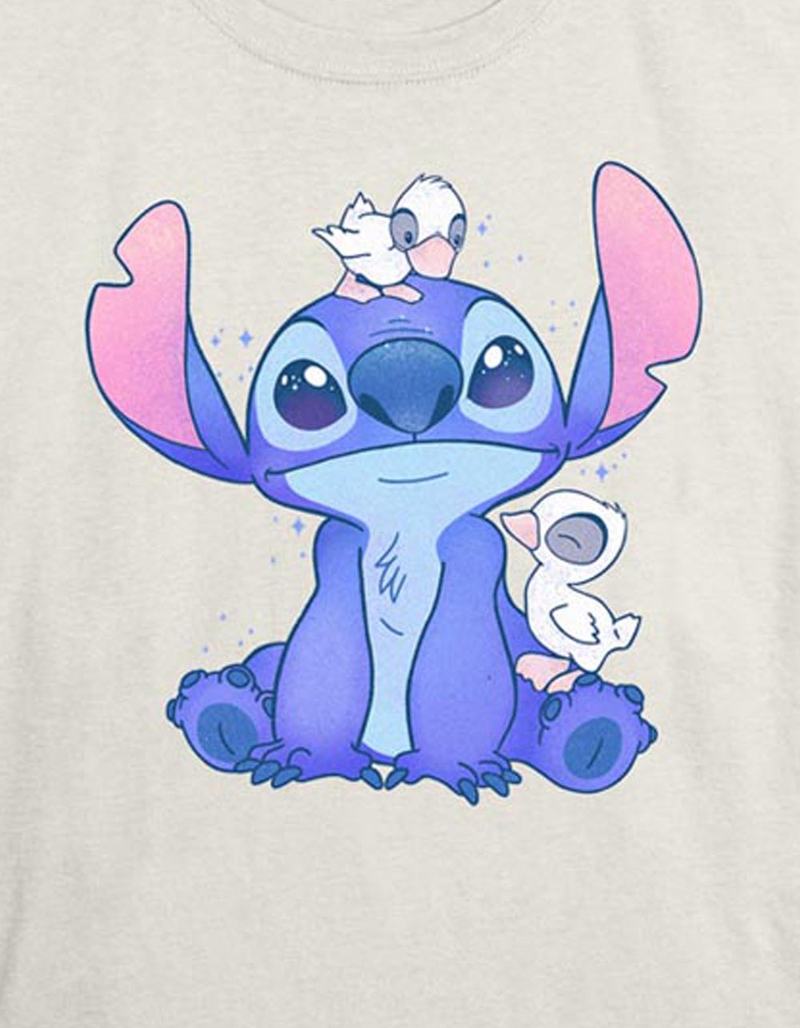LILO & STITCH Cute Ducks Womens Skimmer Tee image number 1