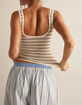 FREE PEOPLE Striped Simply Soft Womens Cami image number 3