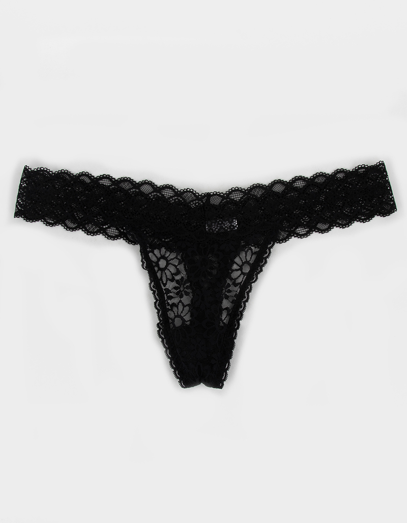SKY & SPARROW Lace Thong image number 1