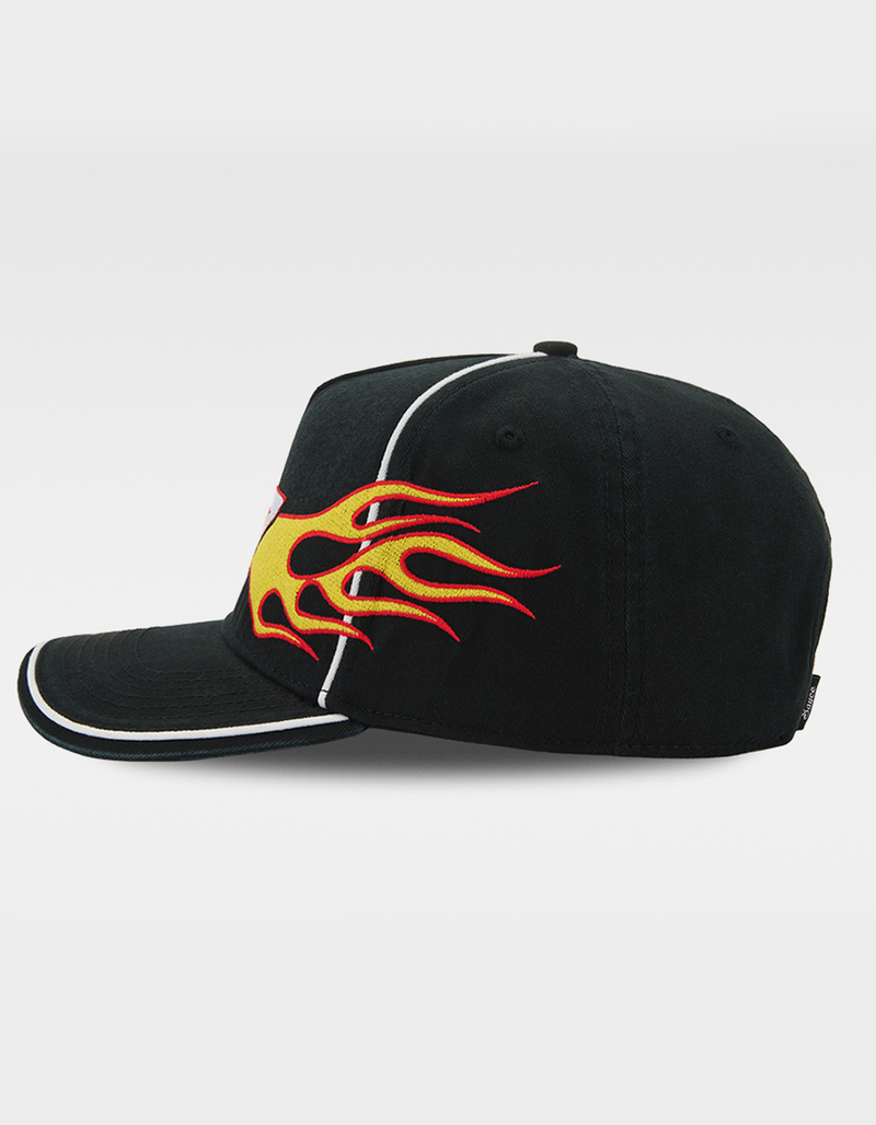 Six Seven Flame Snapback Hat image number 1
