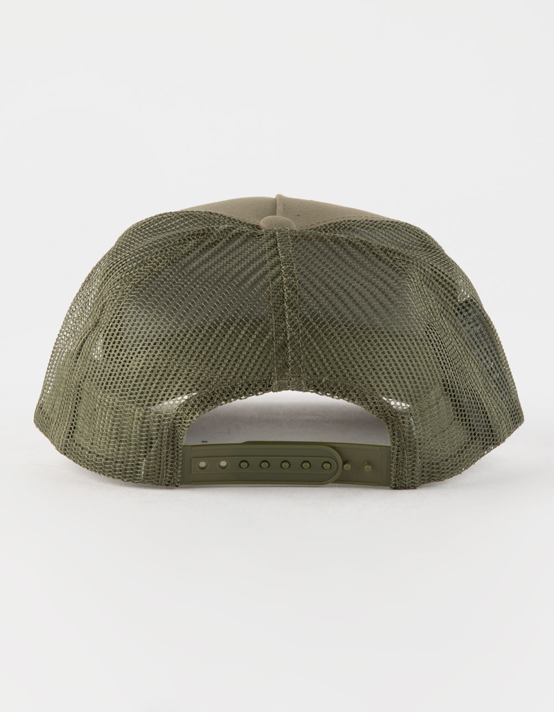 BRIXTON Alpha Block Netplus MP Mens Trucker Hat image number 1