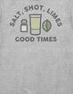 TEQUILA Good Times Shot Unisex Tee image number 2