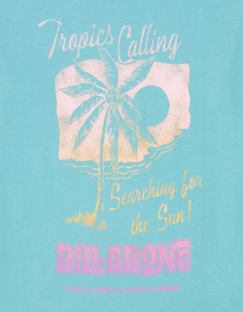 BILLABONG Tropics Girls Boyfriend Tee Alternative Image
